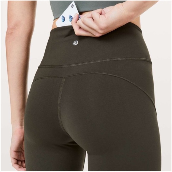 Lululemon | In Movement Tight 25” Olive - Picture 3 of 7